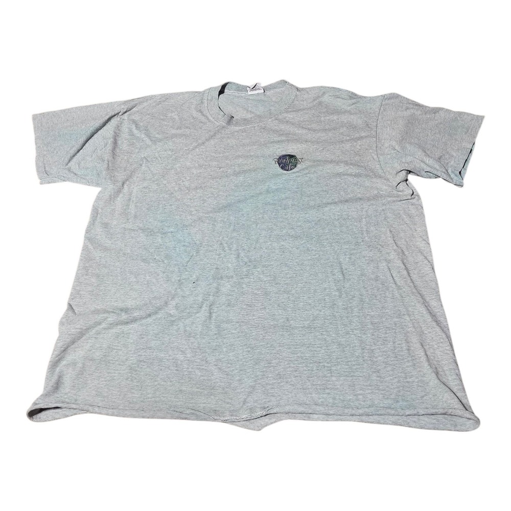 Vintage RainForest Cafe T-Shirt Mens Size XL‎ Single Stitch Green B30
